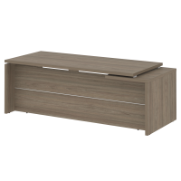 Стол руководителя прямой, левый Yalta LT.В-22 L вяз благородный